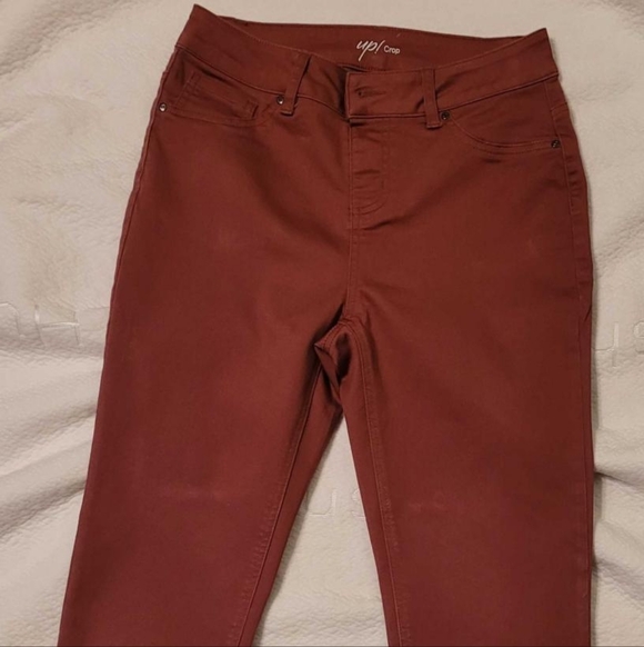 YP Women’s Cropped Pants - Rust - Picture 1 of 5